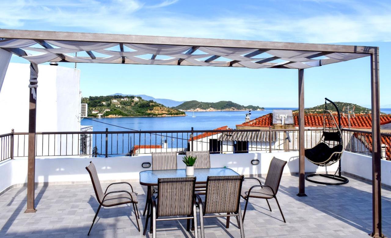 La Maison Plakes Rooftop Apt Skiathos Exterior foto