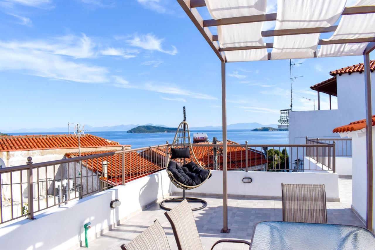 La Maison Plakes Rooftop Apt Skiathos Exterior foto